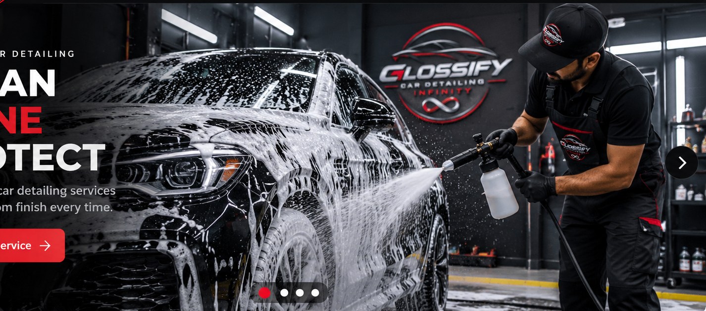 Luxury car foam wash