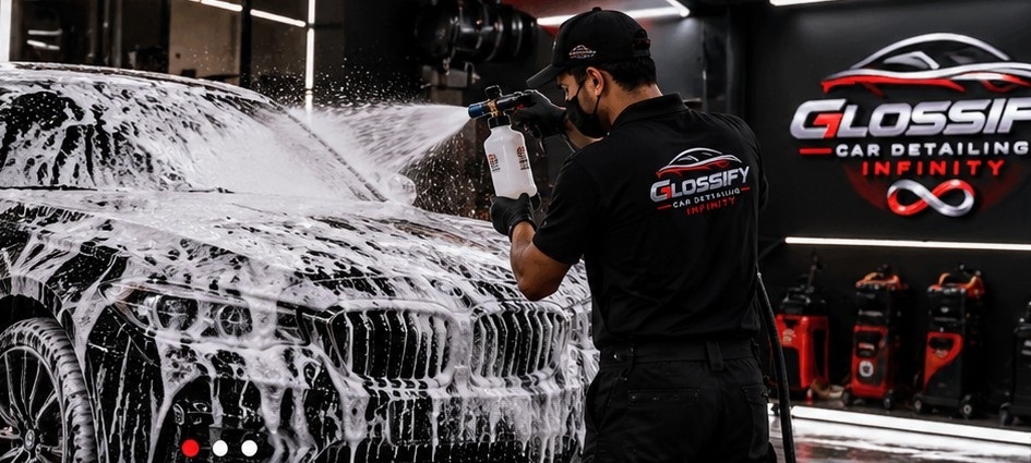 Interior car detailing